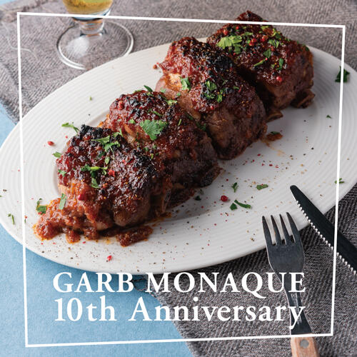 【GARB MONAQUE 開店から今年で10周年】4月26日に向けて記念イベントが続々始動！