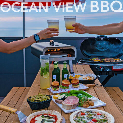 【8月12日(土)】出雲・湖陵パーキングエリアとっておきの屋上空間で楽しむ！「OCEAN VIEW BBQ」スタート！