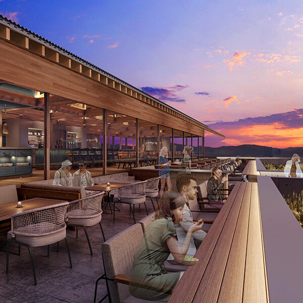 出雲WINDY FARM ATMOSPHERE 日本海の夕日と薪火料理を楽しむ大型レストラン「GARB CLIFF TERRACE」2023年5月1日OPEN